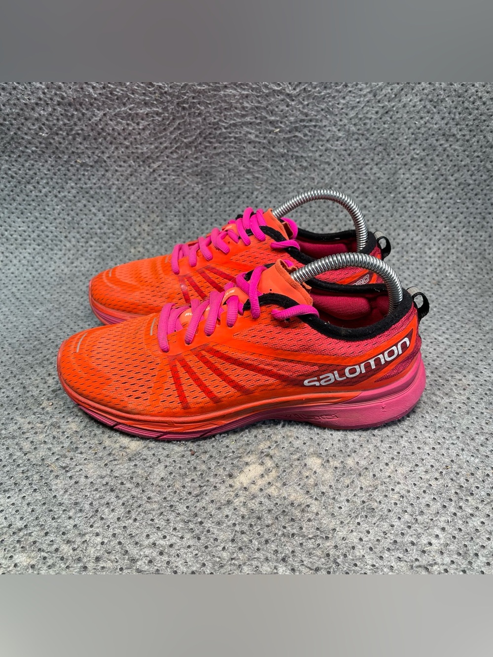 Salomon Sonic RA Pro Red Running Shoes Size 7.5 Women’s
